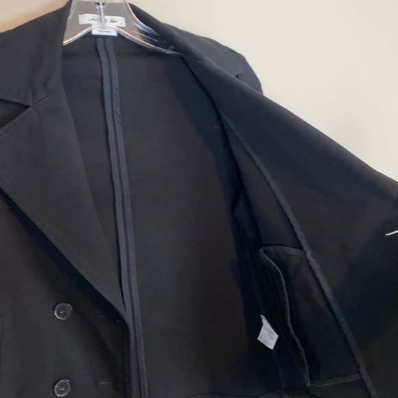Lacoste Black Blazer Jacket Size 4 - Picture 7 of 10